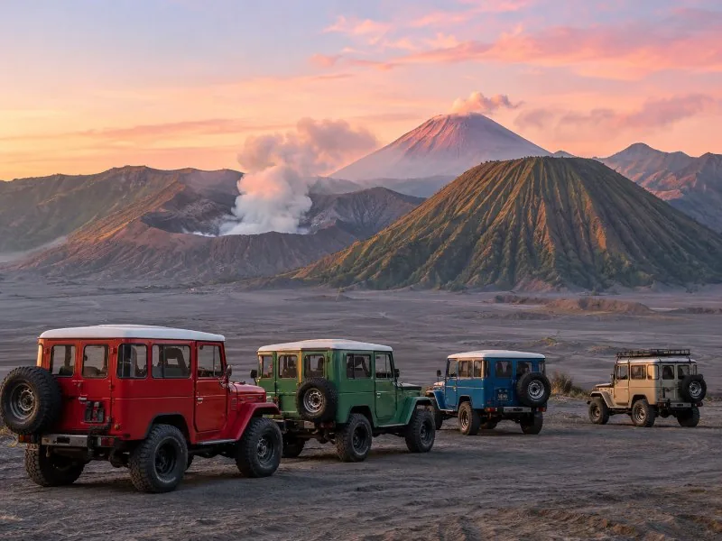 Bromo & Ijen 2 Tage mit Absetzung in Bali
